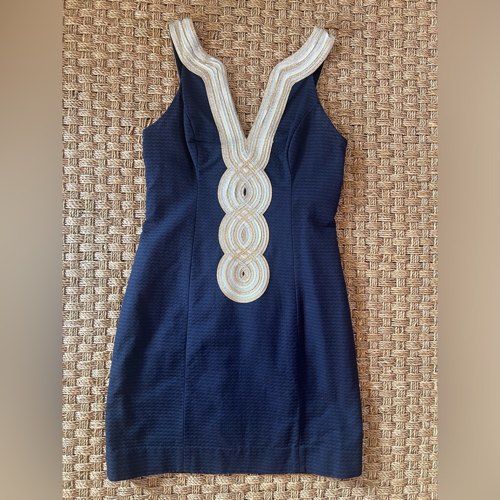 LILLY PULITZER summer dress size 0 FROM A SMOKE FREE HOME